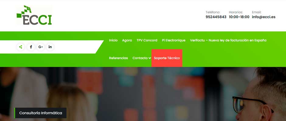 Ecci Sistemas de Gestión y Puntos de Venta Hostelería Málaga