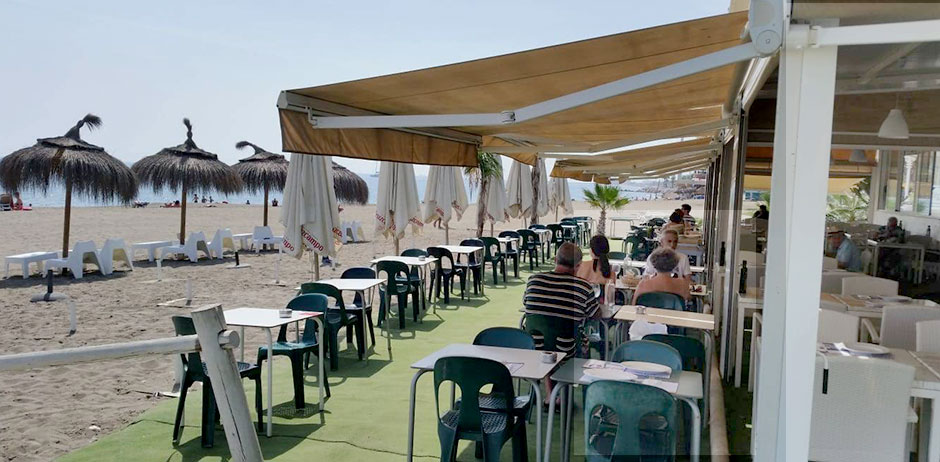 Rocamar Chiringuito Restaurante Playa Málaga Capital