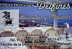 Mejores Restaurantes Manilva. Restaurante Delfines.